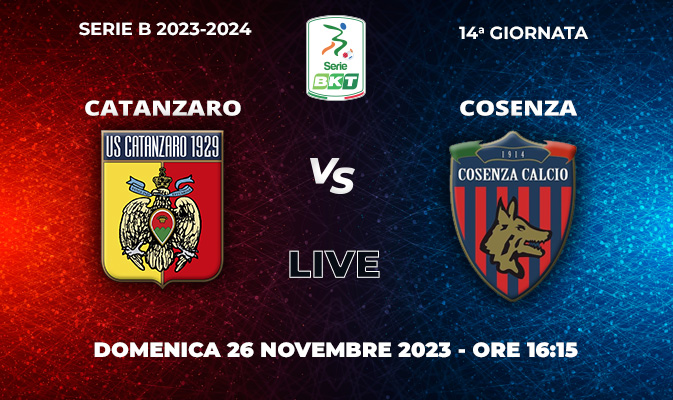 Il Cosenza rende la vita facile al Catanzaro che vince con un gol per tempo (2-0)
